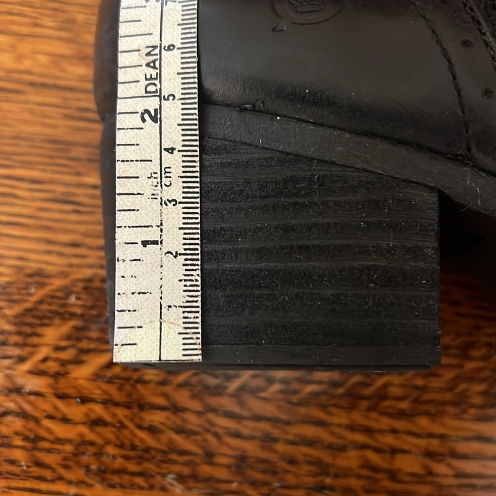 Born Riding Boot Black Size 7.5 + 2” Heels - Picture 10 of 15